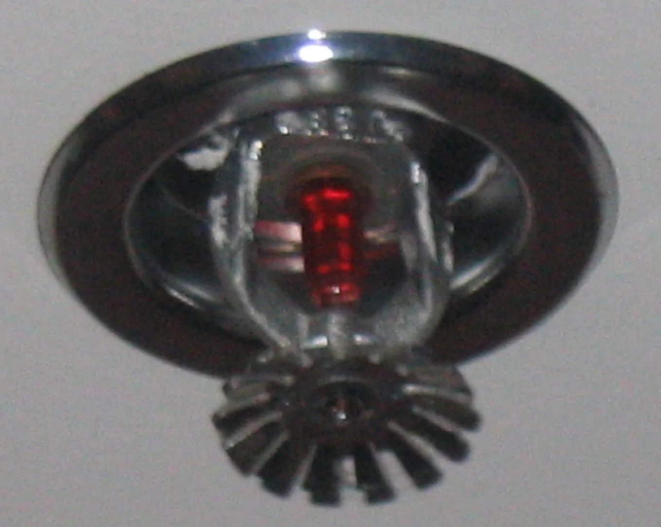 Fire Sprinkler Discharge in a Fort Worth home