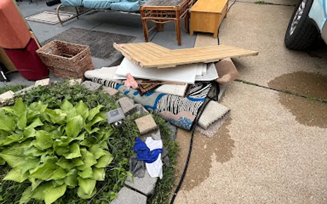 Severe Storm Flood Damage in Fort Worth, TX