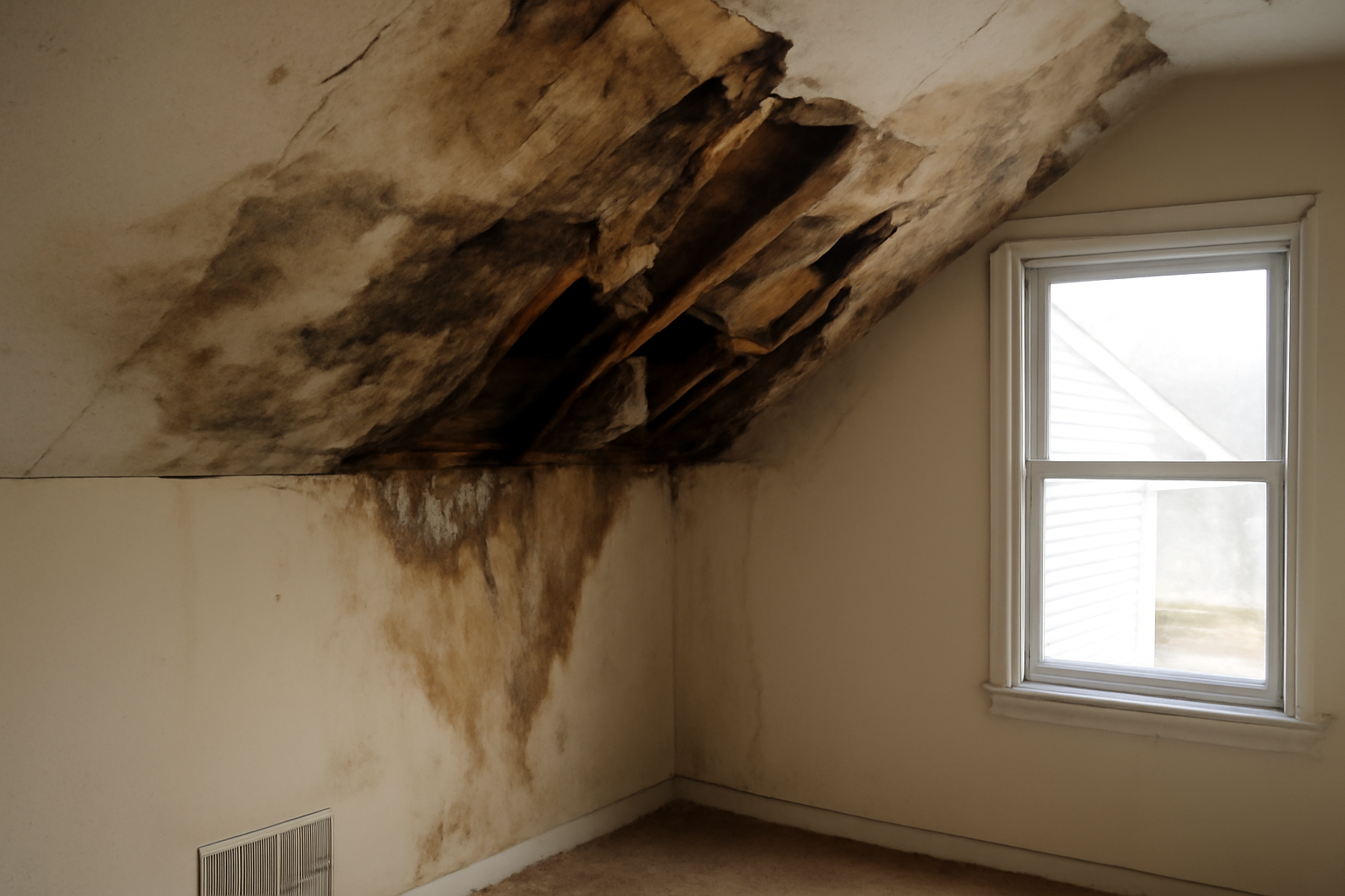 Attic Water Damage Restoration in Waxahachie, TX