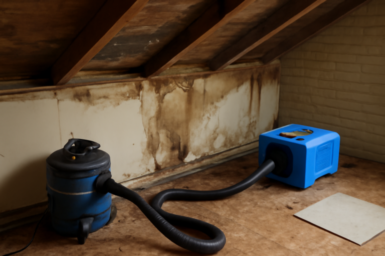Attic Water Extraction