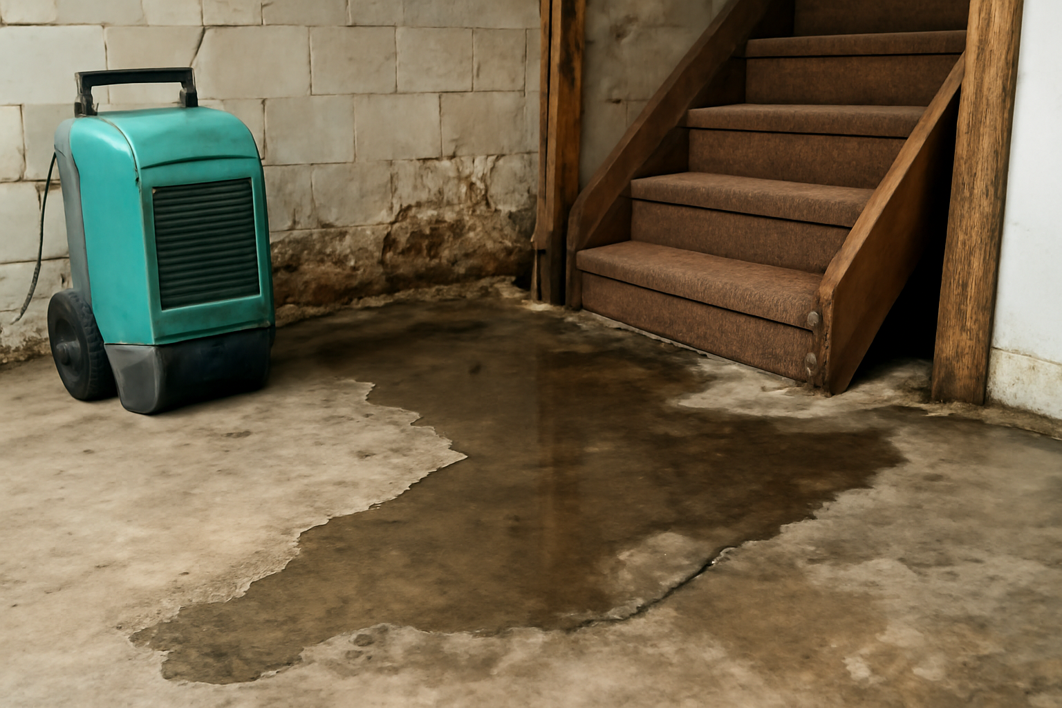 Basement Water Extraction in The Colony, TX