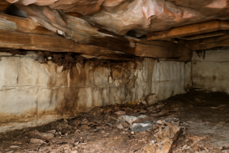 Crawl Space Water Damage Repair