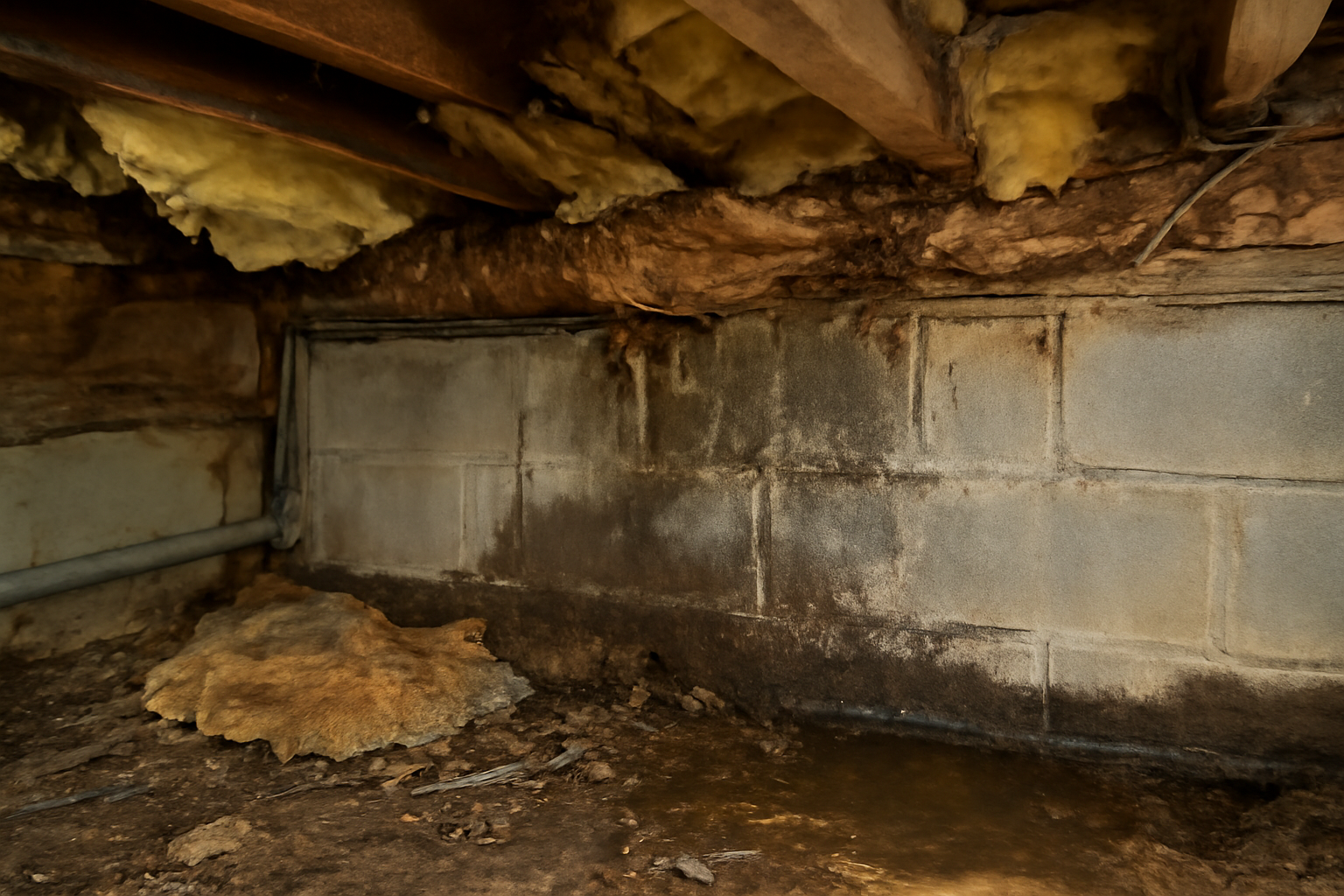 Crawl Space Water Removal in The Colony, TX