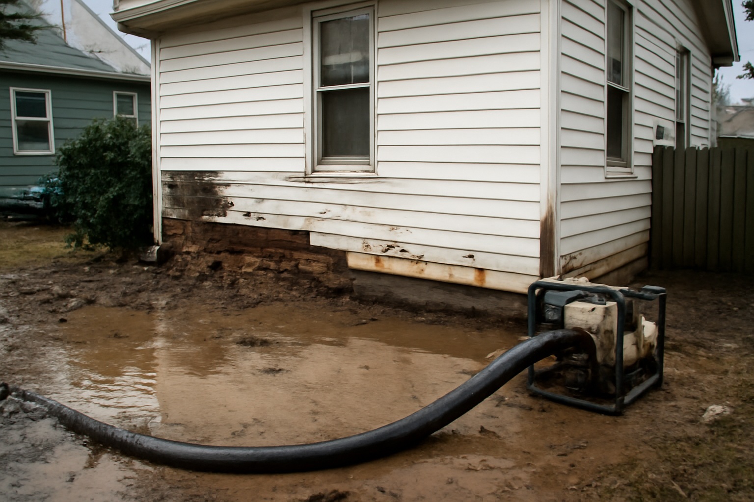 Floodwater Removal in The Colony, TX