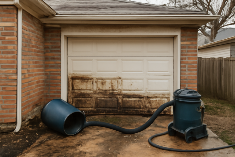 Garage Water Damage Cleanup