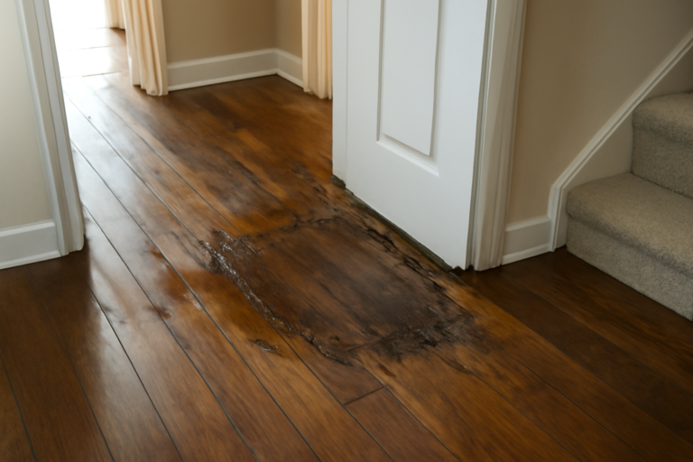 Hardwood Floor Water Damage Repair