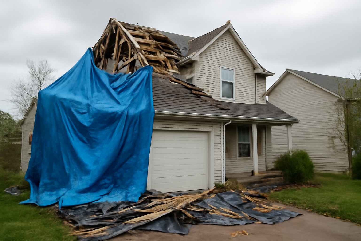 Storm Damage Restoration in ZIP code 76005
