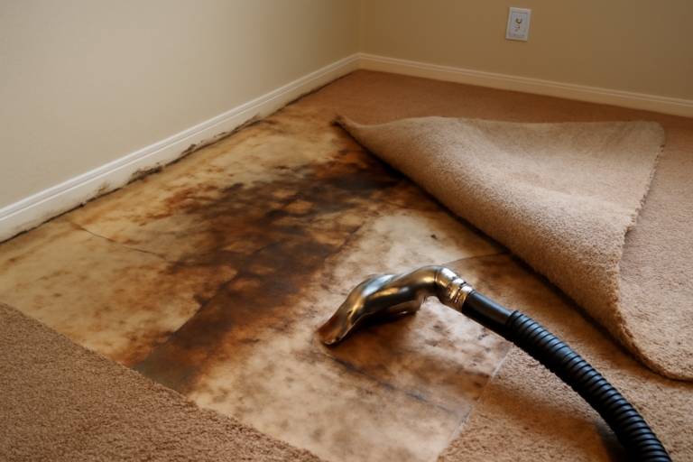 Under Carpet Water Extraction