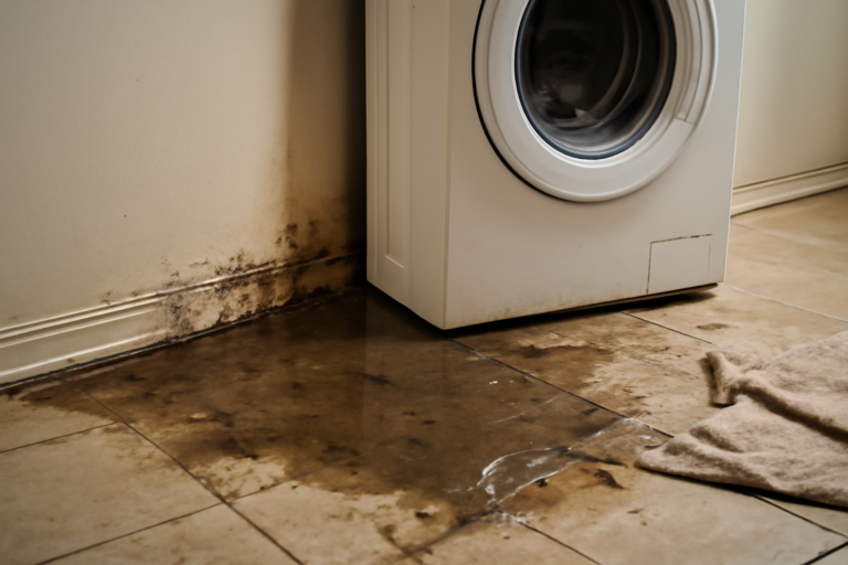 Washing Machine Overflow Water Removal